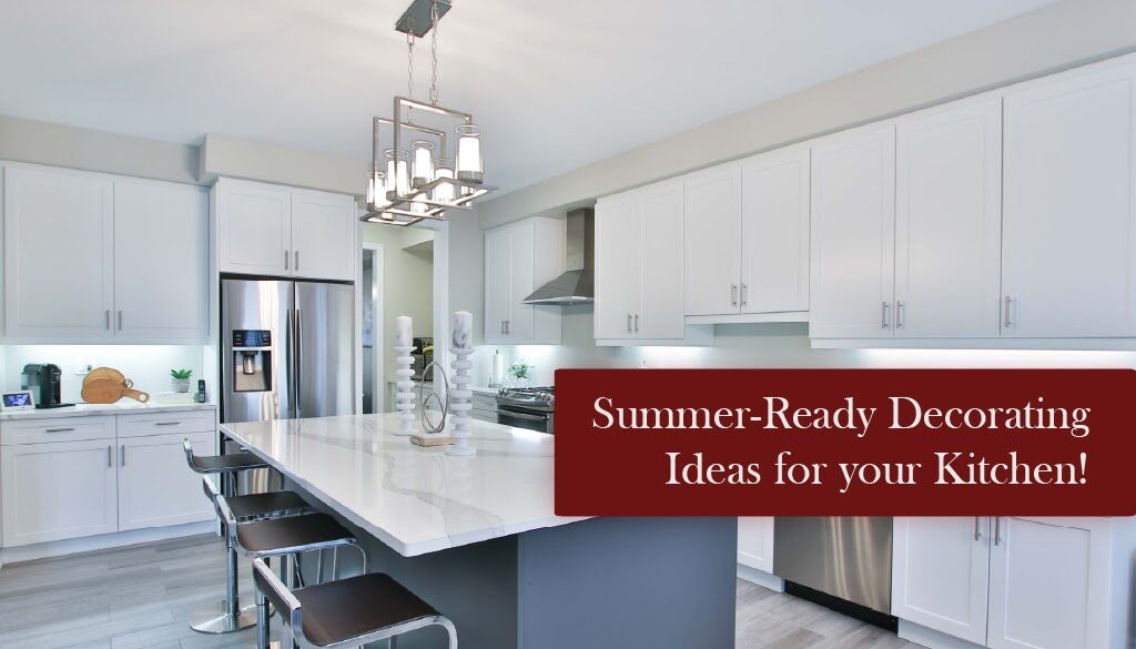 Summer-Ready Decorating Ideas: Bring the sunshine inside your kitchen with our list of summer-ready decorating ideas.